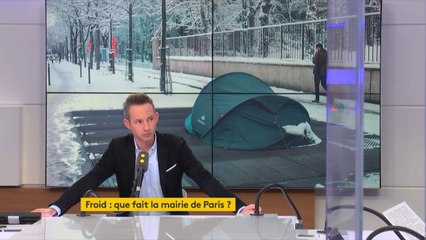 Froid : "En ce qui concerne les hébergements d'urgence, la ville de Paris fait son boulot mais l'Etat ne suit pas", estime Ian Brossat #8h30politique