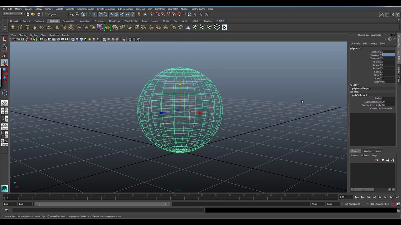 MAYA Ball Rig Tutorial "CREATING A BALL RIG IN MAYA WITH AN ANIMATE-ABLE SQUASH & STRETCH"