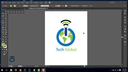 Tech Logo Design-Illustrator Tutorial