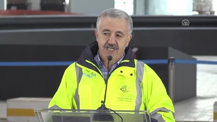 Bakan Arslan: "Havalimanı İnşaatında Yüzde 80 İlerleme Sağlamış Durumdayız"