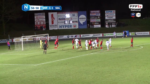 Corner directement dans les gants du gardien