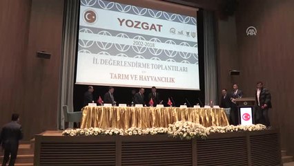 Bozdağ, Tarım ve Hayvancılık İl Değerlendirme Toplantısı"Na Katıldı