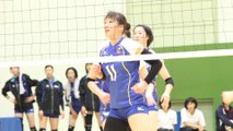 北川育海選手(Minari Kitagawa)大野石油広島オイラーズ【女子ﾊﾞﾚｰﾎﾞｰﾙVﾁｬﾚﾝｼﾞﾘｰｸﾞⅠ2016-2017】2016.11.20美濃加茂市中央体育館プラザちゅうたい