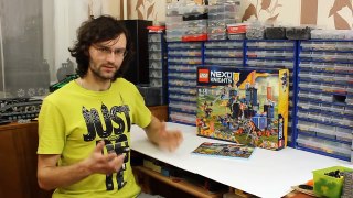 Лего 70317 Мобильная крепость – Обзор деталей / Lego 70317 Nexo Knights The Fortrex – Parts review