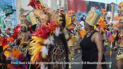 Pirouli-Band a Sainte Anne en preparation 14 01 2018