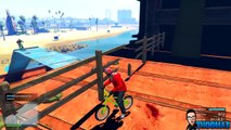 PS4 Modded Jobs : Pirate's Boat with BMX ! (GTA 5 Online)