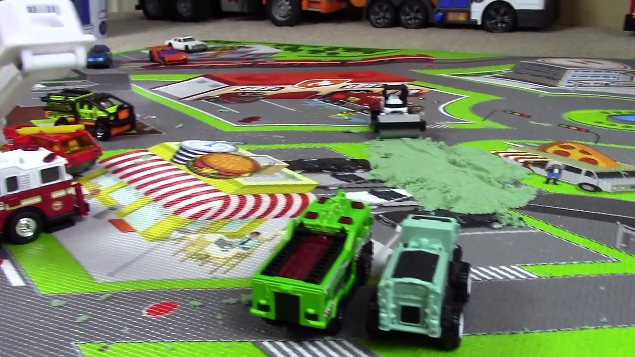 Toy Trucks for Kids | Matchbox truck toys unbox...