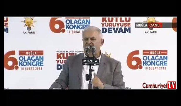 Binali Yıldırım'dan 'Başbakan bizi Afrin'e götür' tezahüratına yanıt: Çıkışta hazır olun gidiyoruz