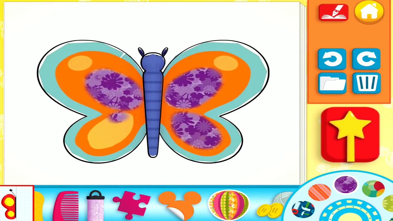 Mickey Mouse Clubhouse: Minnie Mouse, Doc McStuffins 3D Coloring - Disney Junior Game For Kids