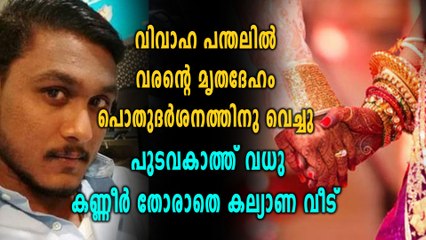 നവവരൻ വാഹനാപകടത്തിൽ മരിച്ചു