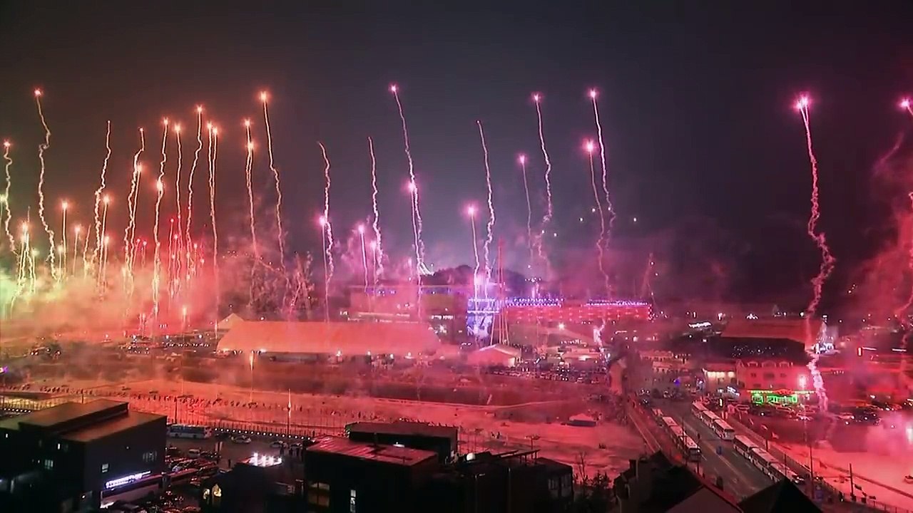Winter Olympics in South Korea begin with a bang
