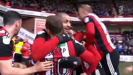 Billy Sharp Fantastic Goal vs Leeds (1-0)