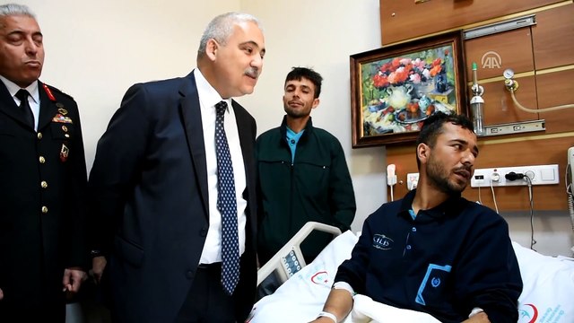 Manisa Valisi Güvençer yaralı askeri ziyaret etti - MANİSA