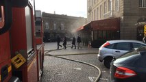 Départ de feu dans un restaurant intra-muros