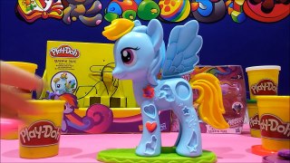 Play Doh My Little Pony Rainbow Dash Style Salon Playset new MLP PlayDough Salon Toy