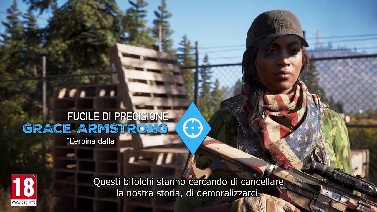 Far Cry 5 Grace Armstrong – Amici Mercenari