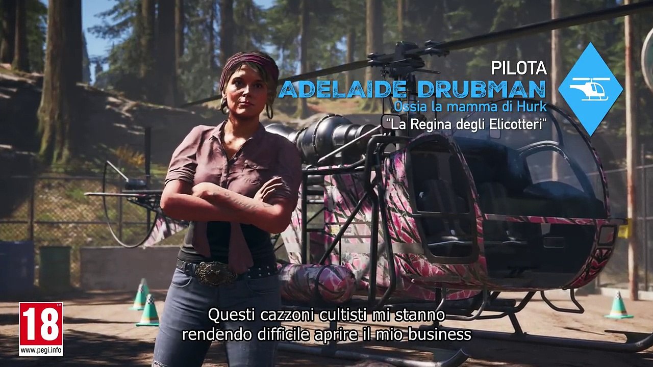 Far Cry 5 Adelaide Drubman – Amici Mercenari