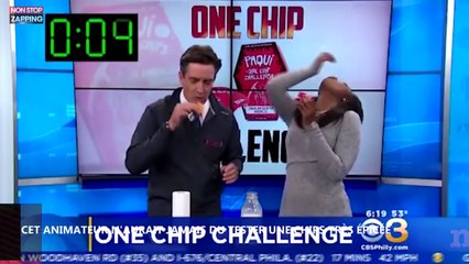 Ce présentateur télé n'aurait jamais dû tester une chips très épicée (vidéo)