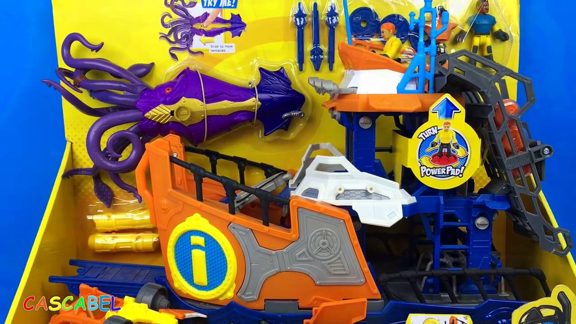 IMAGINEXT MISION COMANDO AL FONDO DEL MAR DEEP SEA MISSON COMAND CON CALAMAR GIGANTE Y SUBMARINO - video dailymotion