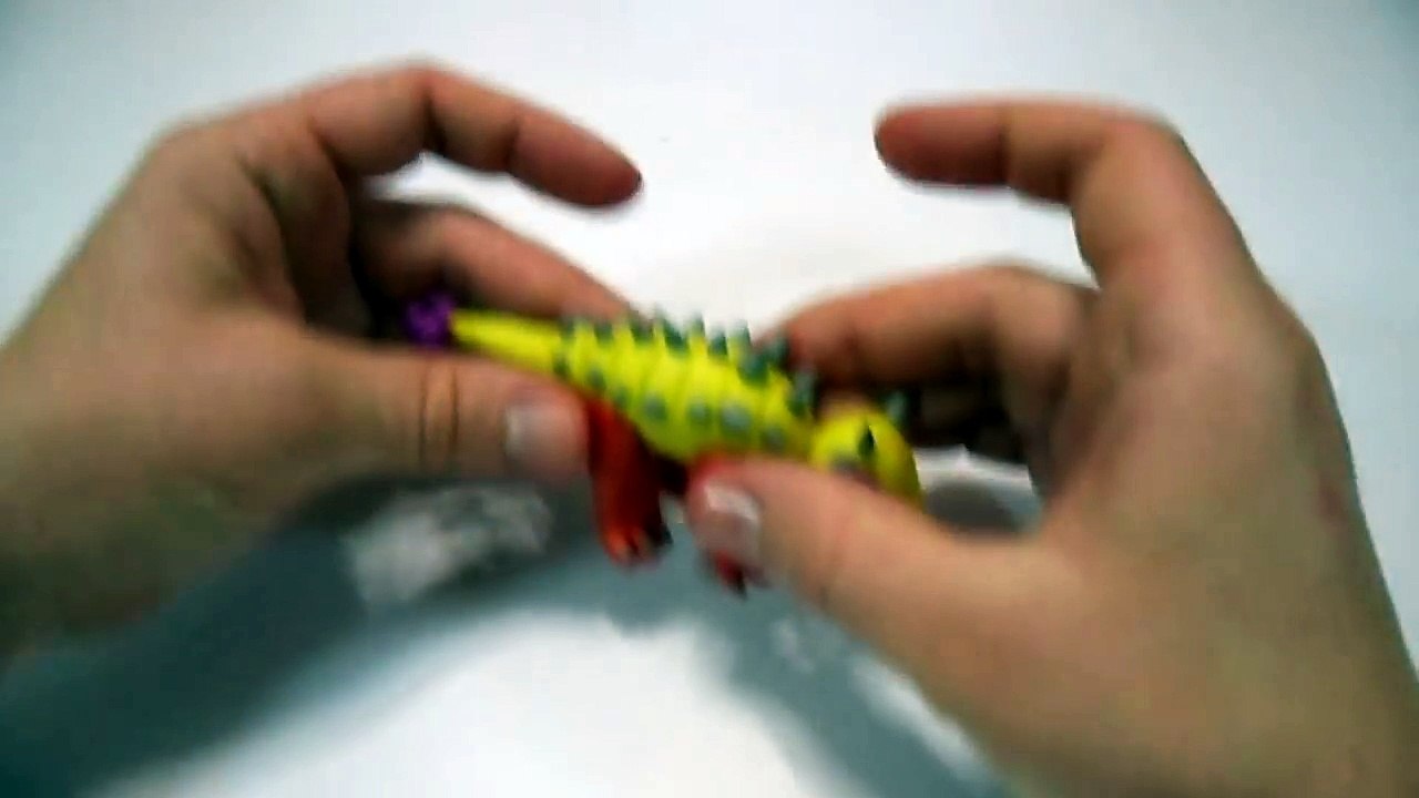 How To Make An Ankylosaurus Dinosaur by Playdoh