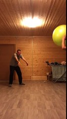 Yoga ball Fail