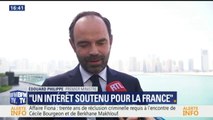 Aux Emirats, Edouard Philippe a 