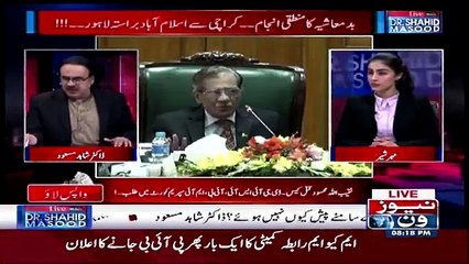 Live With Dr Shahid Masood – 10th February 2018