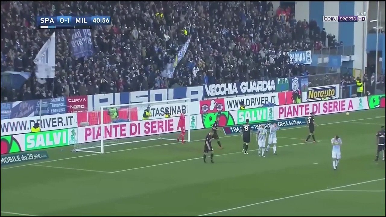 SPAL 2013 0-4 AC Milan 10-02-2018