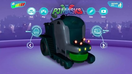 Lets Play PJ Masks Villain Game - Night Ninja, Romeo and Luna Girl