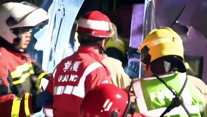 At least 18 dead in Hong Kong bus crash