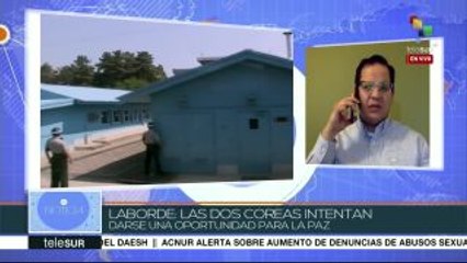 Laborde: Las dos Coreas intentan darse una oportunidad para la paz