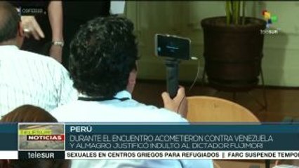 Presidente Kuczynski recibe al secretario de la OEA en Perú