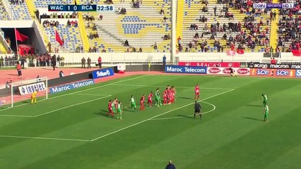هدف التعادل الرجاء المغربي في مرمى الوداد المغربي 1-1 ـ الديربي