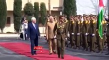 Narendra Modi Ceremonial welcome and guard of honour - Palestine