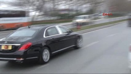 Cumhurbaşkanı Erdoğan Mabeyn Köşkü'nde