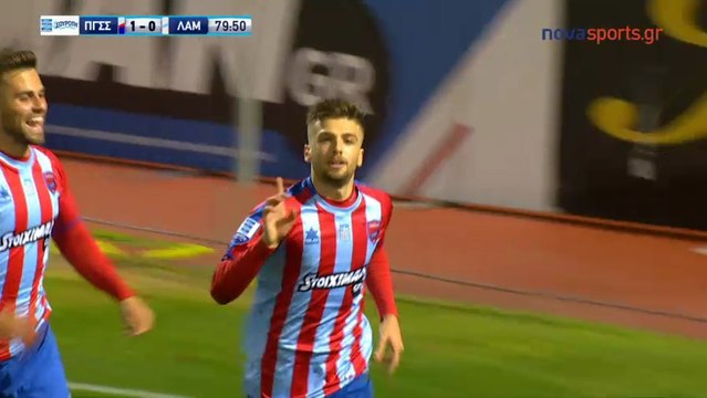1-0 Lazaros Lamprou Goal (Pen.) - Panionios 1-0 Lamia - 10.02.2018