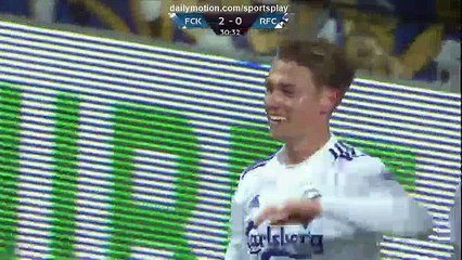 Viktor Fischer Goal HD - FC Copenhagen 2 - 0 Randers FC - 10.02.2018 (Full Replay)