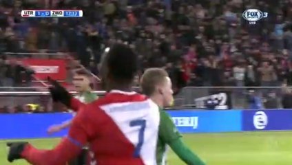 1-0 Gyrano Kerk Goal - Utrecht 1-0 Zwolle 10.02.2018