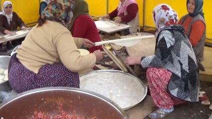 Gaziantep Kadınlardan Mehmetçiğe Yöresel Yemek