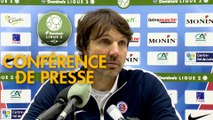 Conférence de presse Châteauroux - FBBP 01 (3-1) : Jean-Luc VASSEUR (LBC) - Hervé DELLA MAGGIORE (BBP) - 2017/2018