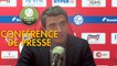 Conférence de presse Stade de Reims - FC Sochaux-Montbéliard (3-0) : David GUION (REIMS) - Peter ZEIDLER (FCSM) - 2017/2018