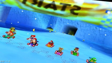 Diddy Kong Racing - #20 [Silver Coin Challenge - Frosty Village] Continue a correr