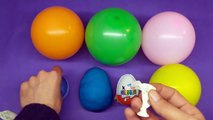 Play Doh Surprise Egg - Kinder Surprise Egg and Toys Surprise with Balloons