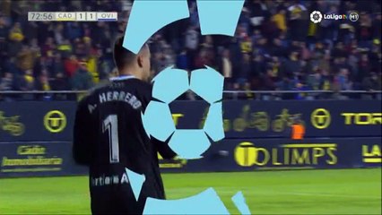 1-1 Alberto Perea Goal Spain  Segunda Division - 10.02.2018 Cádiz CF 1-1 Real Oviedo