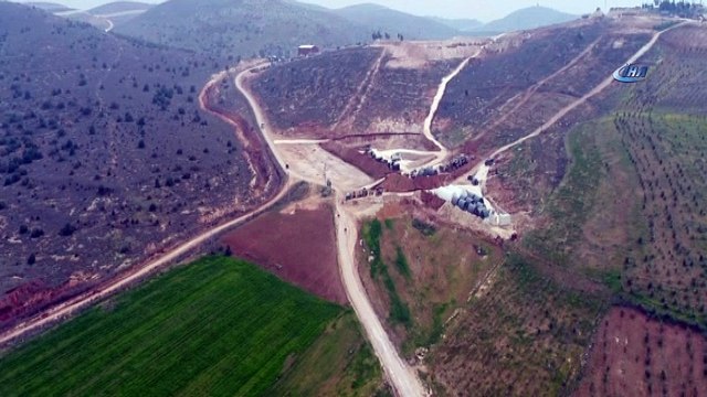 Helikopterimizin düşürülmesinin ardından terörist mevzileri bombardımana tutuldu