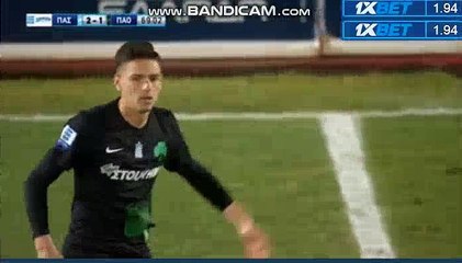 Irakils Garoufalias Own Goal - PAS Giannina 2-1 Panathinaikos 10.02.2018