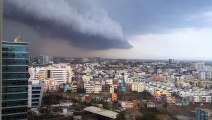 Cloud Movement closely  captured in Rainy day