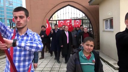 Muş'ta Zeytin Dalı Harekatı'na destek