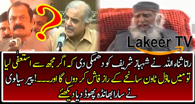 Breaking: Pir Hameed Ud Din Sialvi Breaks TOP Secret of Shahbaz Sharif
