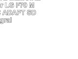 Acce2S  CARTE MEMOIRE 32 GO pour LG F70 MICRO SD HC  ADAPT SD integral